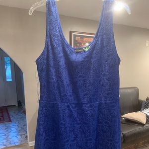 Metaphor blue dress large